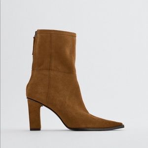 Zara booties- BRAND NEW- out of stock at zara